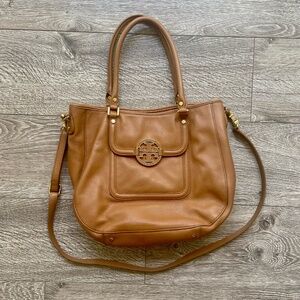 Tory Burch Cognac Leather Purse
